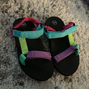 Wonder Nation girls size 12 sandals never been worn